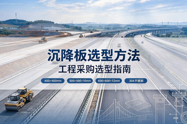 乐亭沉降板选择方法