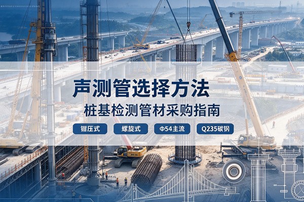 乐亭声测管选型标准