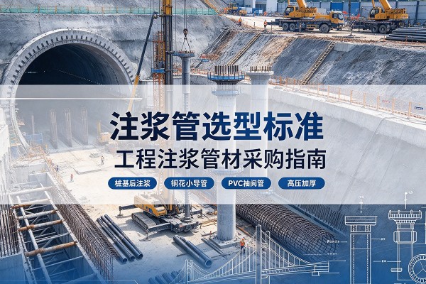 乐亭注浆管选型标准